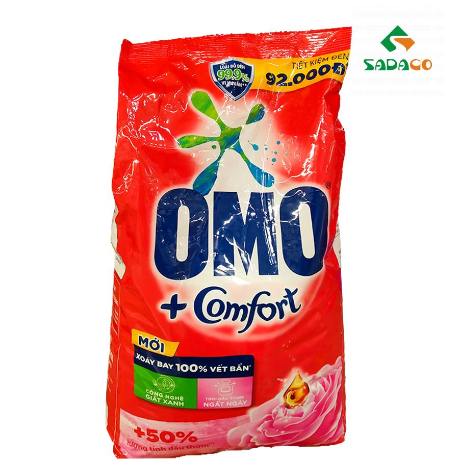 PDOMCAP5500P OMO Comfort Aromatic Essential Oil Pink Powder Detergent 5.5kg Pouch (1) - retouch
