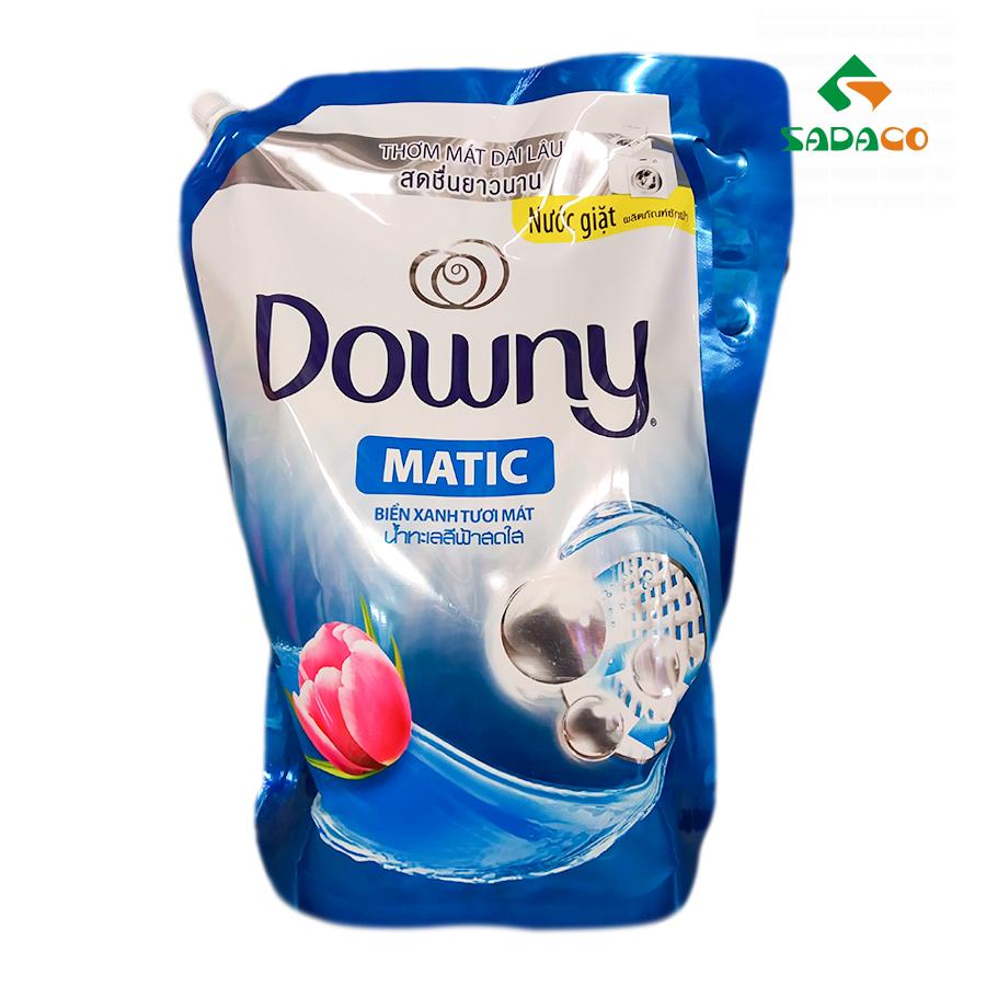 LDDWBLO2150P Downy Blue Ocean Matic Liquid Detergent 2.15kg Pouch (1) - retouch