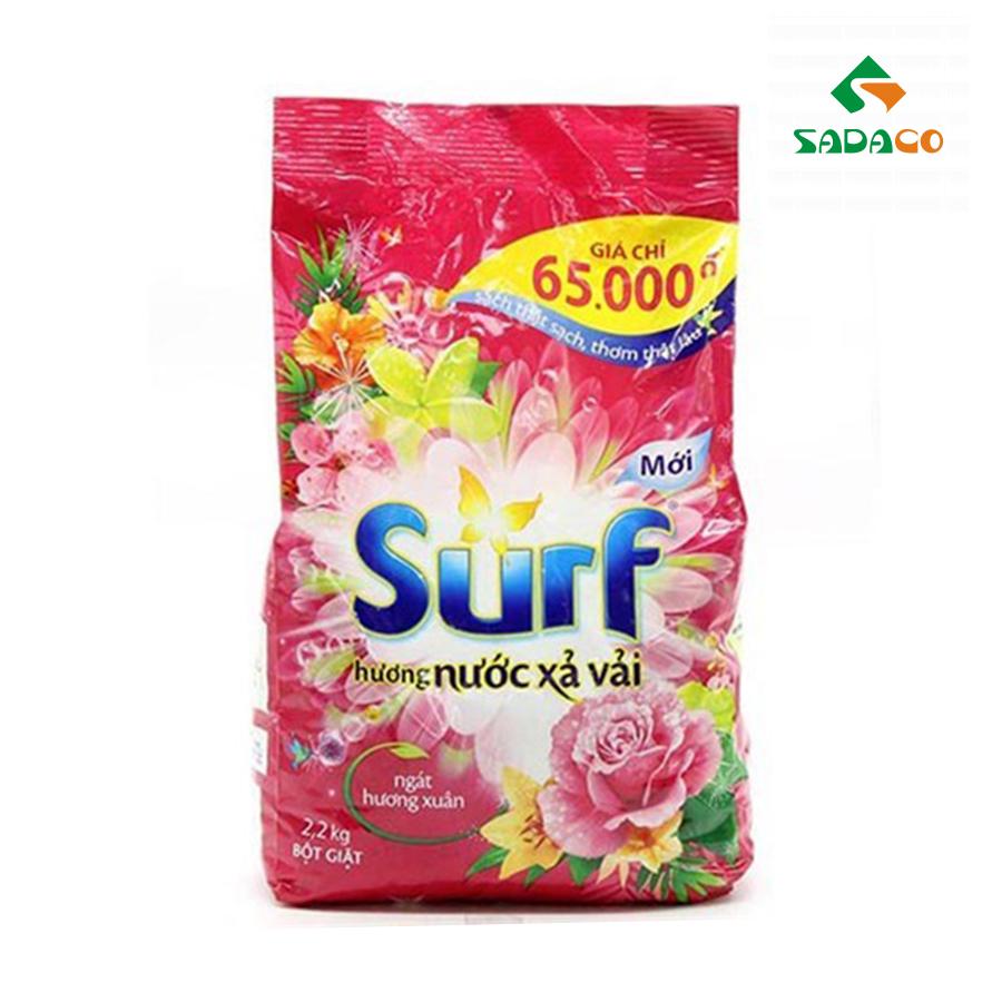 PDSUSPR2200P Surf Spring Powder Detergent 2.2kg Pouch - retouch