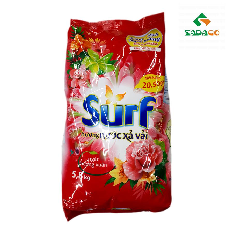 PDSUSPR5800P Surf Spring Powder Detergent 5.8kg Pouch (1) - retouch