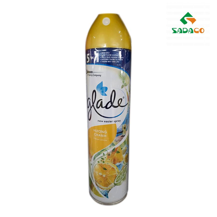 AFGLSFL0280B Glade Spray Fresh Lemon Air Freshener 280ml Bottle (1) - retouch