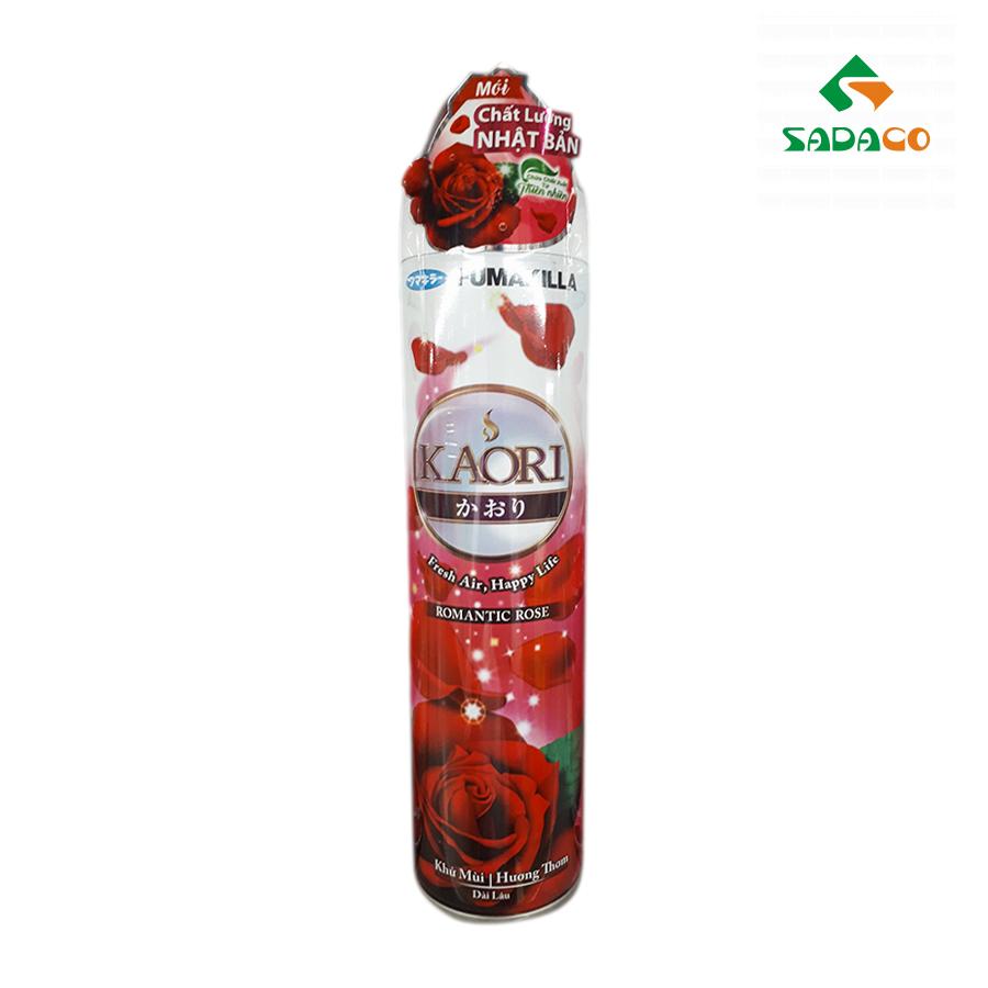 AFKASRS0280B Kaori Spray Romantic Rose Air Freshener 280ml Bottle (1) - retouch