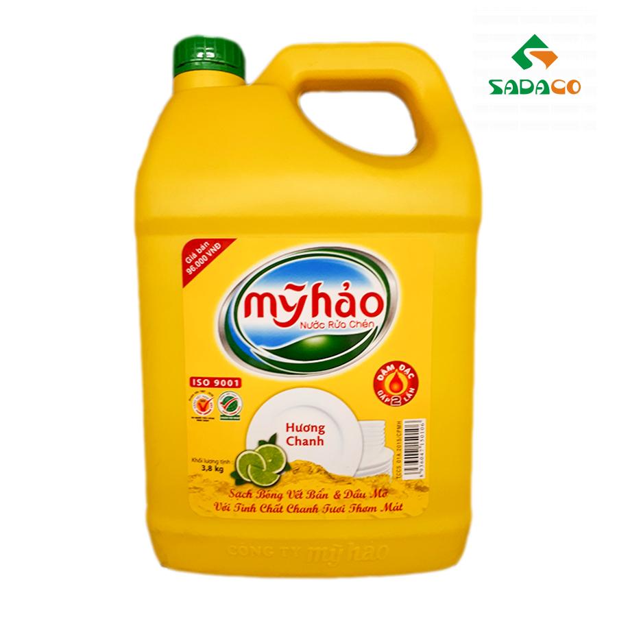 DLMHLEM3800B My Hao Lemon Diswashing Liquid 3.8kg Bottle (1) - retouch