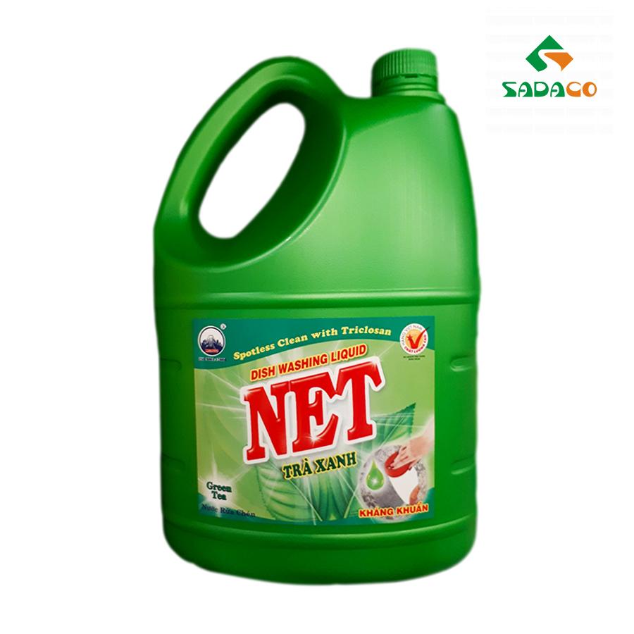 DLNEGRT4000B Net Green Tea Dishwashing Liquid 4kg Bottle (1) - no background