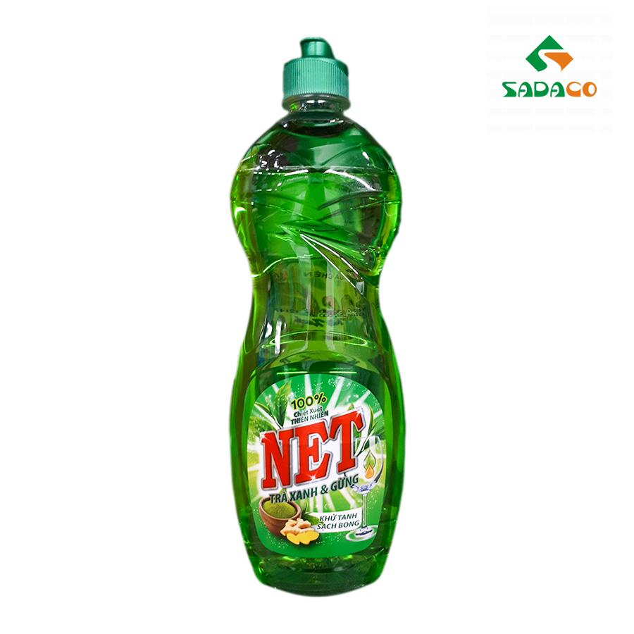 DLNEGTG0750B Net Green Tea & Ginger Dishwashing Liquid 750g Bottle (1) - retouch