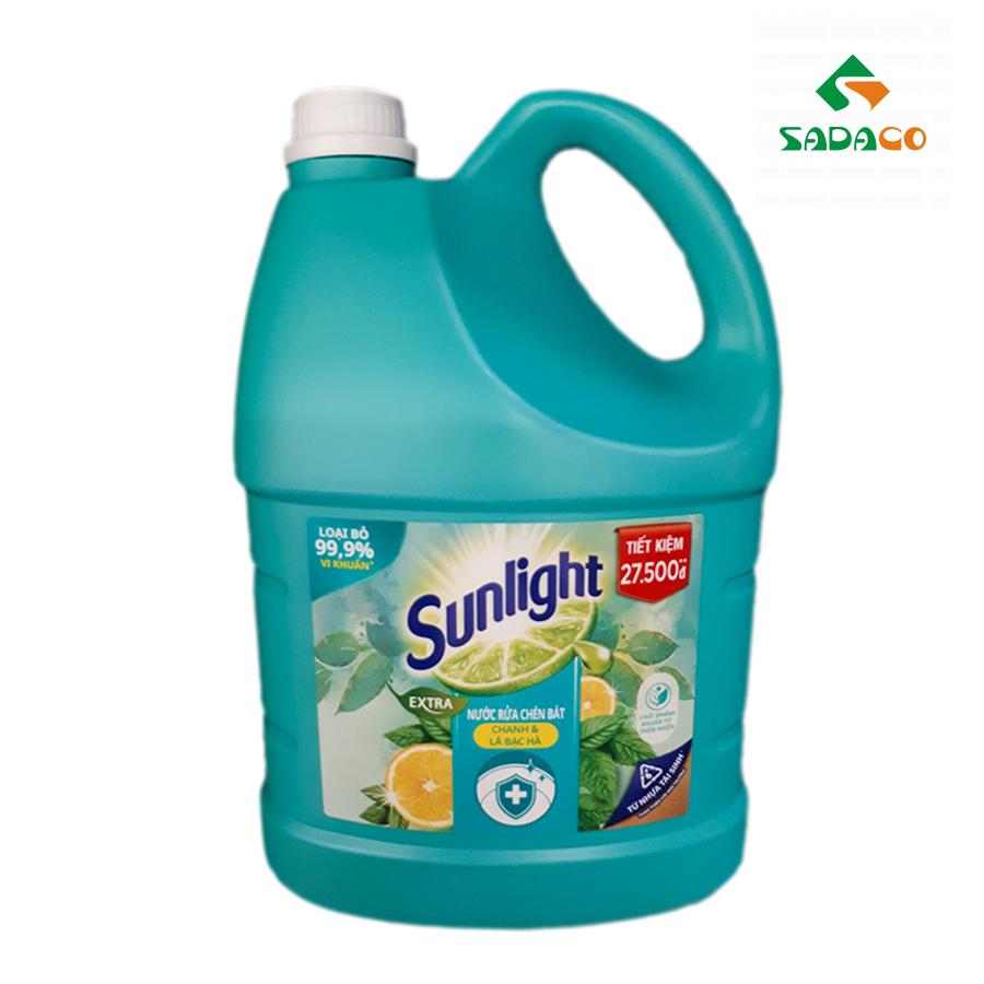DLSLGLM3600B Sunlight Grease Clean Lemon & Mint Dishwashing Liquid 3.6kg Bottle (1) - retouch