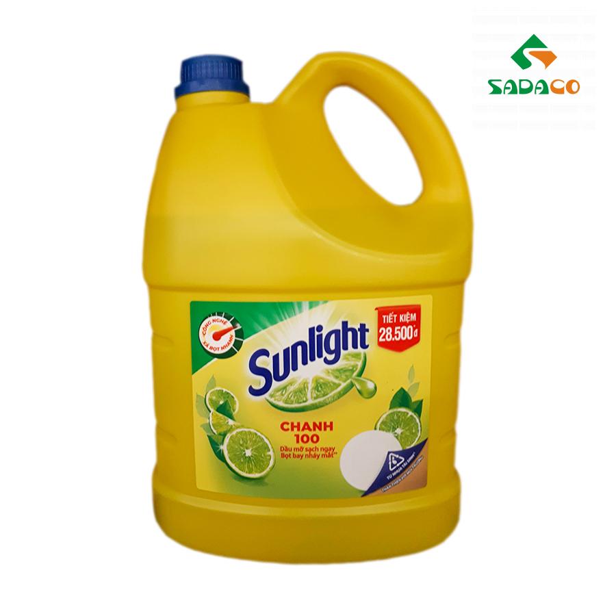 DLSLLEM3800B Sunlight Lemon Dishwashing Liquid 3.8kg Bottle (1) - retouch