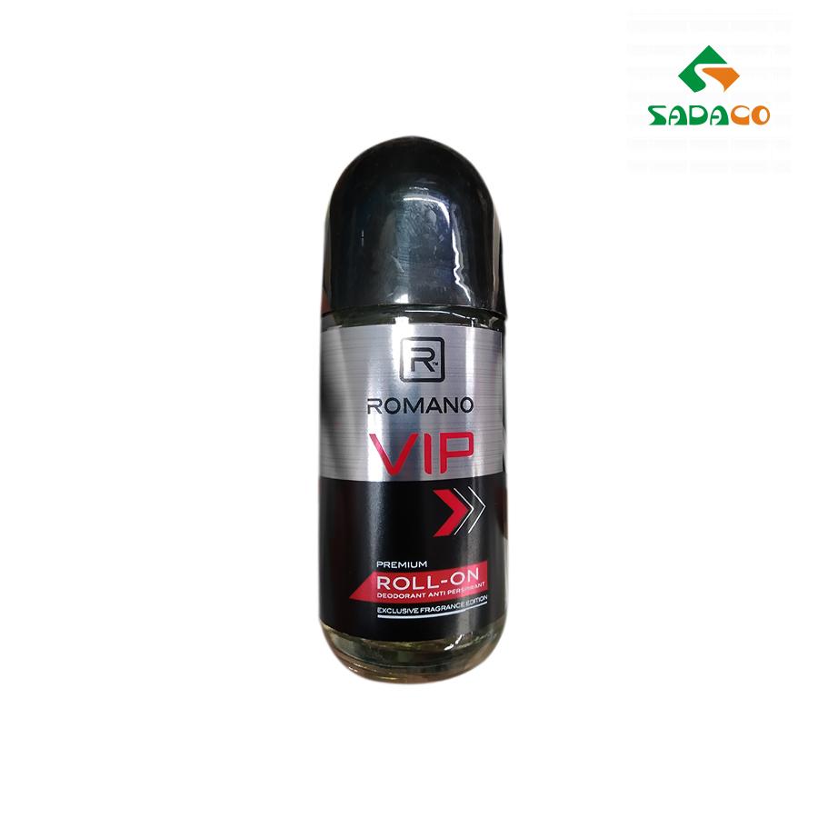 DRROPVI0050B Romano Premium VIP Deodorant Roll-on 50ml Bottle (1) - retouch