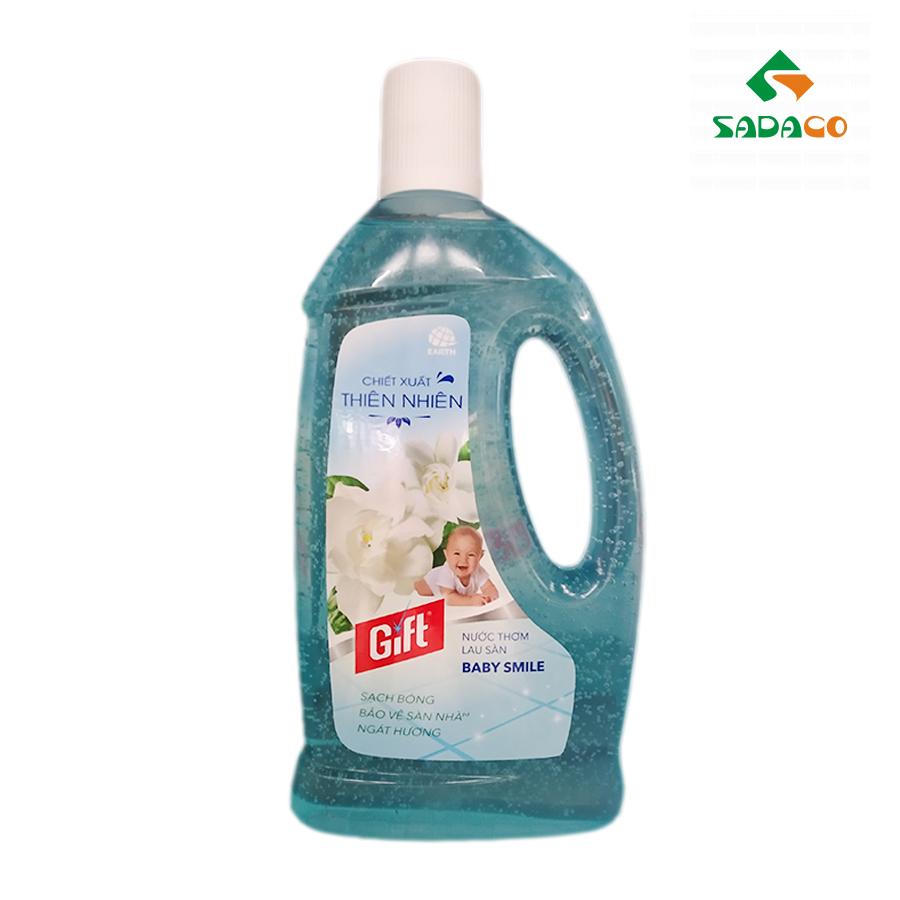FCGINBS1000B Gift Nature Baby Smile Floor Cleaner 1L Bottle (1) - retouch