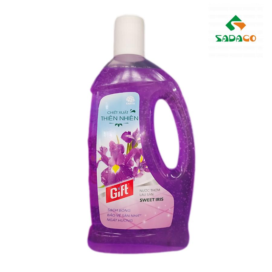 FCGINSI1000B Gift Nature Sweet Iris Floor Cleaner 1L Bottle (1) - retouch