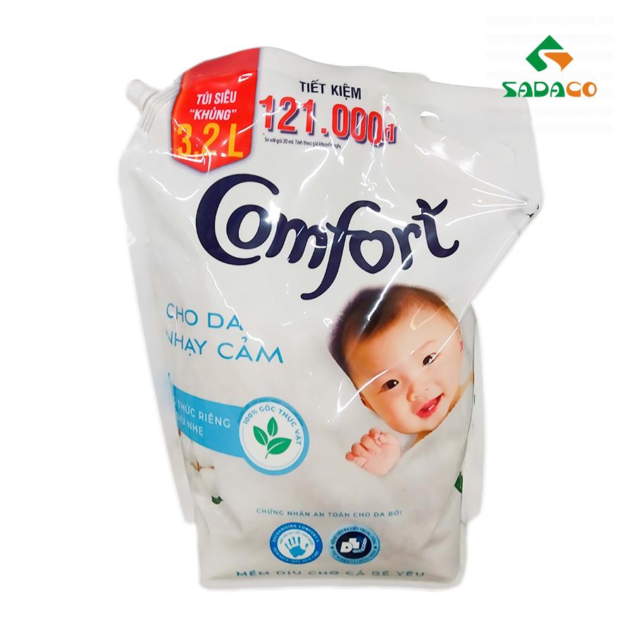 FSCFSES3200P Comfort Sensitive Skin Fabric Softener 3.2L Pouch (1) - retouch