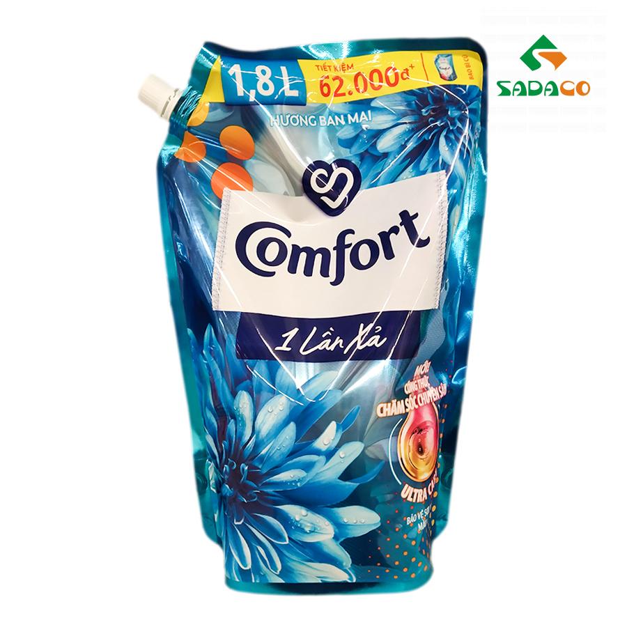 FSCFUBM1800P Comfort Ultra Care One Banlaw Morning Fresh Fabric Softener 1.8L Pouch (1) - retouch