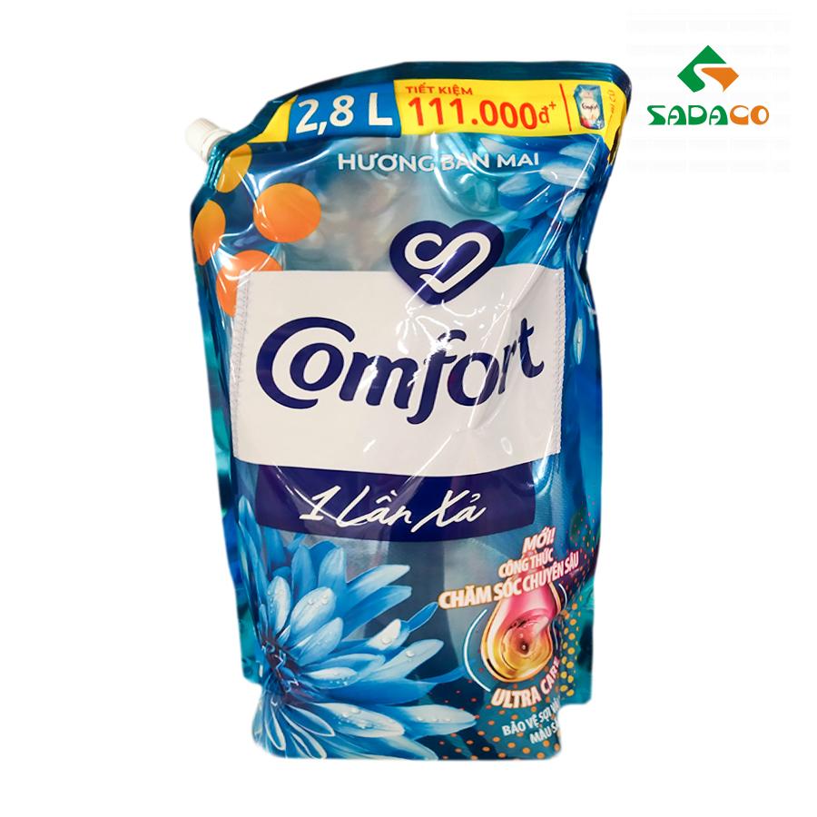 FSCFUBM2800P Comfort Ultra Care One Banlaw Morning Fresh Fabric Softener 2.8L Pouch (1) - retouch