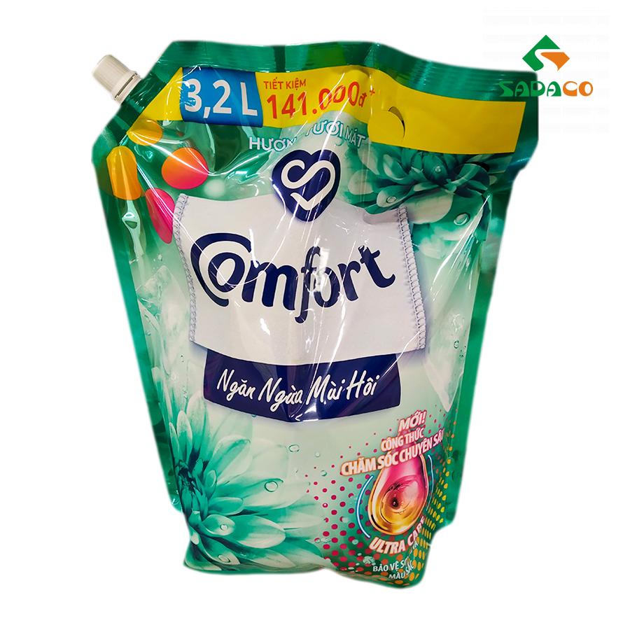 FSCFUOF3200P Comfort Ultra Care Odor Prevention Fresh Fabric Softener 3.2L Pouch (1) - retouch