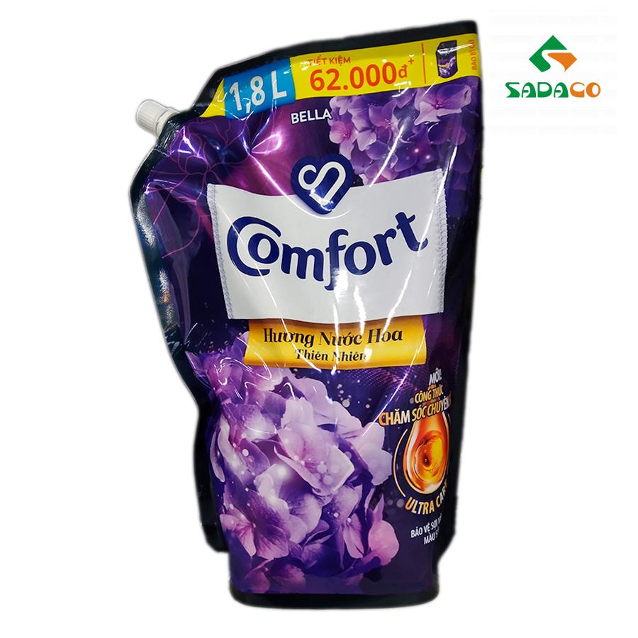 FSCFUPB1800P Comfort Ultra Care Natural Perfume Bella Fabric Softener 1.8L Pouch (1) - retouch