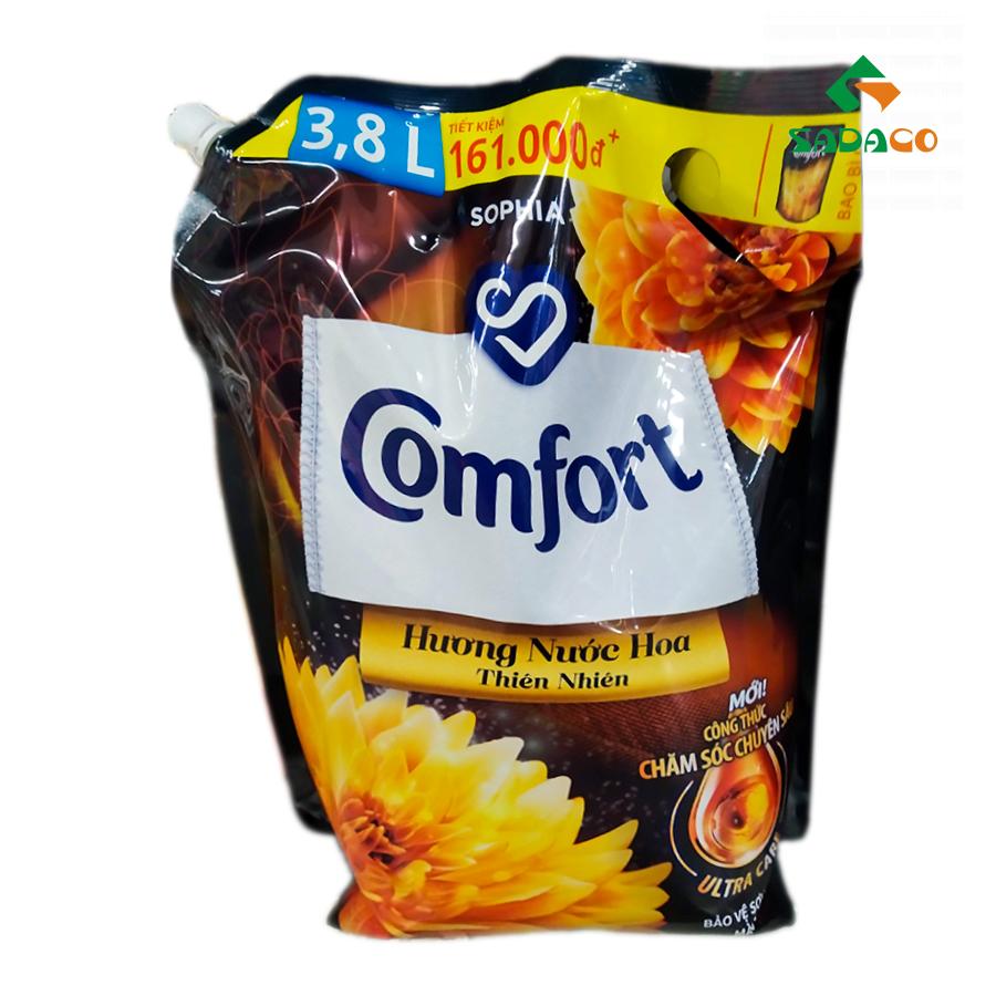 FSCFUPS3800P Comfort Ultra Care Natural Perfume Sophia Fabric Softener 3.8L Pouch (1) - retouch