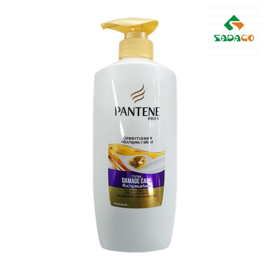 HCPATDC0650B Pantene Total Damage Care Hair Conditioner 650ml Bottle (1) - retouch