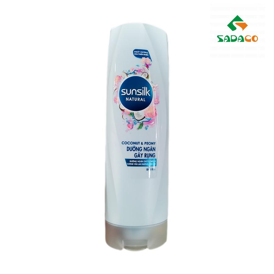 HCSKNCP0320B Sunsilk Natural Coconut & Peony Hair Conditioner 320g Bottle (1) - retouch