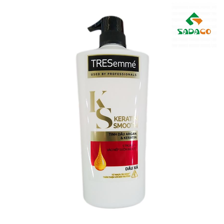 HCTRKES0620B TRESemmé Keratin Smooth Hair Conditioner 620g Bottle (1) - retouch