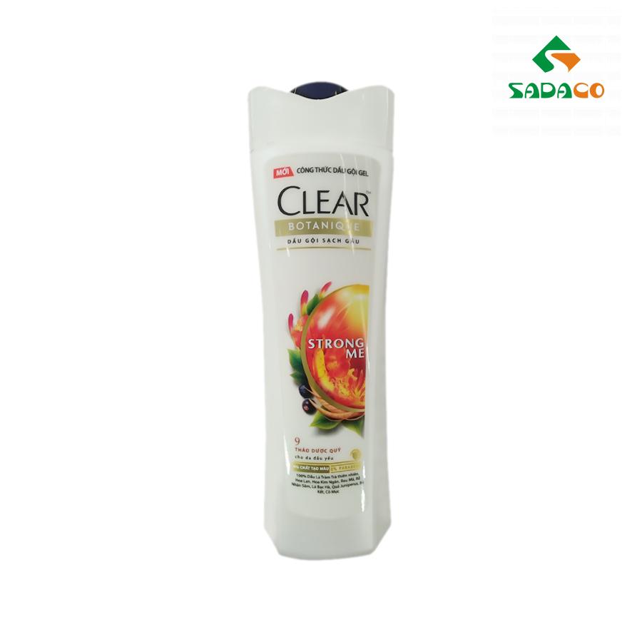 HSCLBSM0340B Clear Botanique Stronge Me Hair Shampoo 340g Bottle (1) - retouch