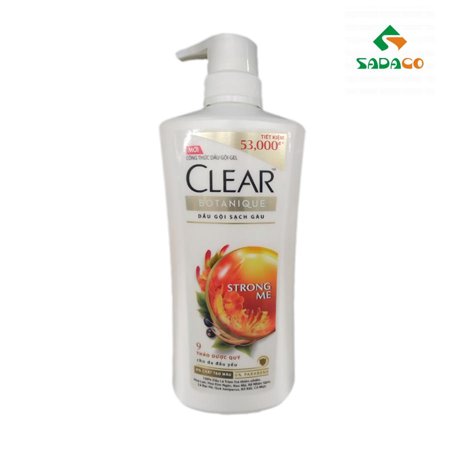 HSCLBSM0630B Clear Botanique Stronge Me Hair Shampoo 630g Bottle (1) - retouch