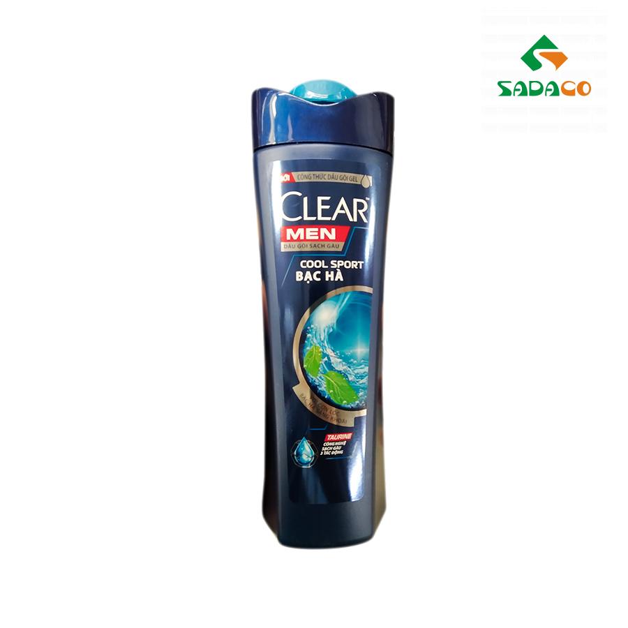 HSCLMCS0340B Clear Men Cool Sport Hair Shampoo 340g Bottle (1) - retouch