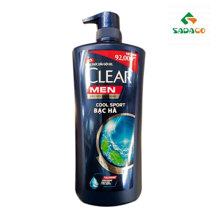 HSCLMCS0900B Clear Men Cool Sport Hair Shampoo 900g Bottle (1) - retouch