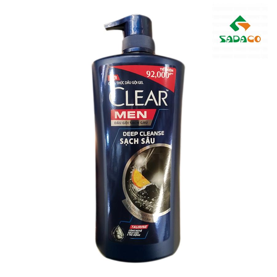 HSCLMDC0900B Clear Men Deep Cleanse Carbon Hair Shampoo 900g Bottle (1) - retouch