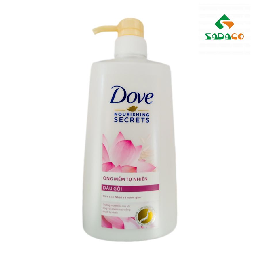 HSDONSS0640B Dove Nourishing Secrets Natural Soft Shine Hair Shampoo 640g Bottle (1) - retouch