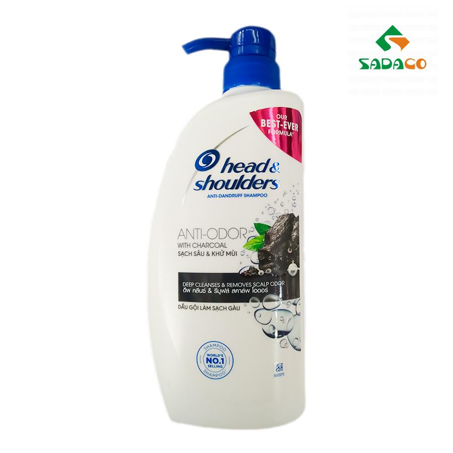 HSHSAOC0625B Head & Shoulders Anti-Odor Charcoal Hair Shampoo 625ml Bottle (1) - retouch