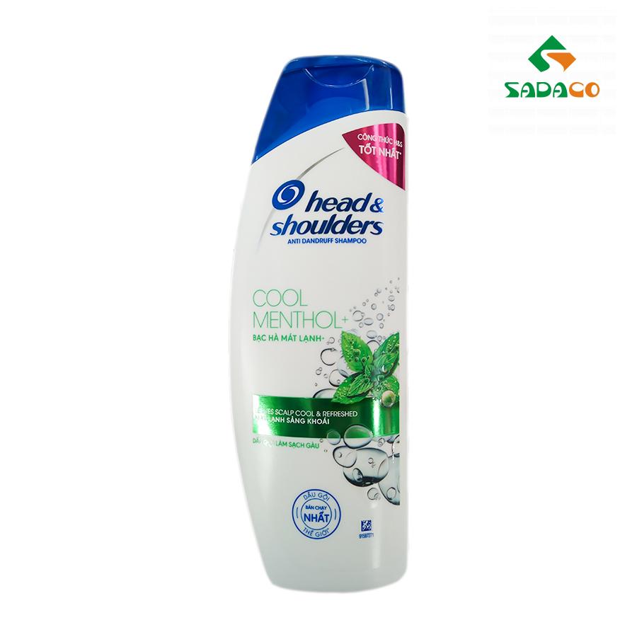 HSHSCOM0350B Head & Shoulders Cool Menthol+ Hair Shampoo 350ml Bottle (1) - retouch