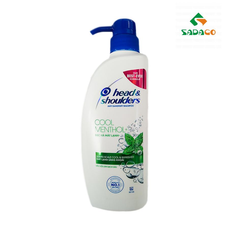 HSHSCOM0480B Head & Shoulders Cool Menthol+ Hair Shampoo 480ml Bottle (1) - retouch