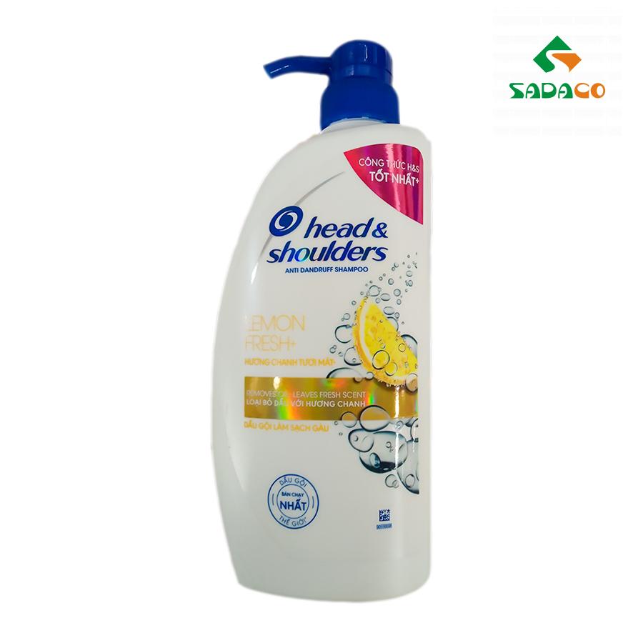 HSHSLEF0625B Head & Shoulders Lemon Fresh+ Hair Shampoo 625ml Bottle (1) - retouch