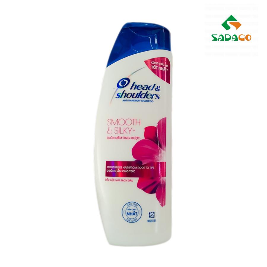 HSHSSMS0170B Head & Shoulders Smooth & Silky+ Hair Shampoo 170ml Bottle (1) - retouch
