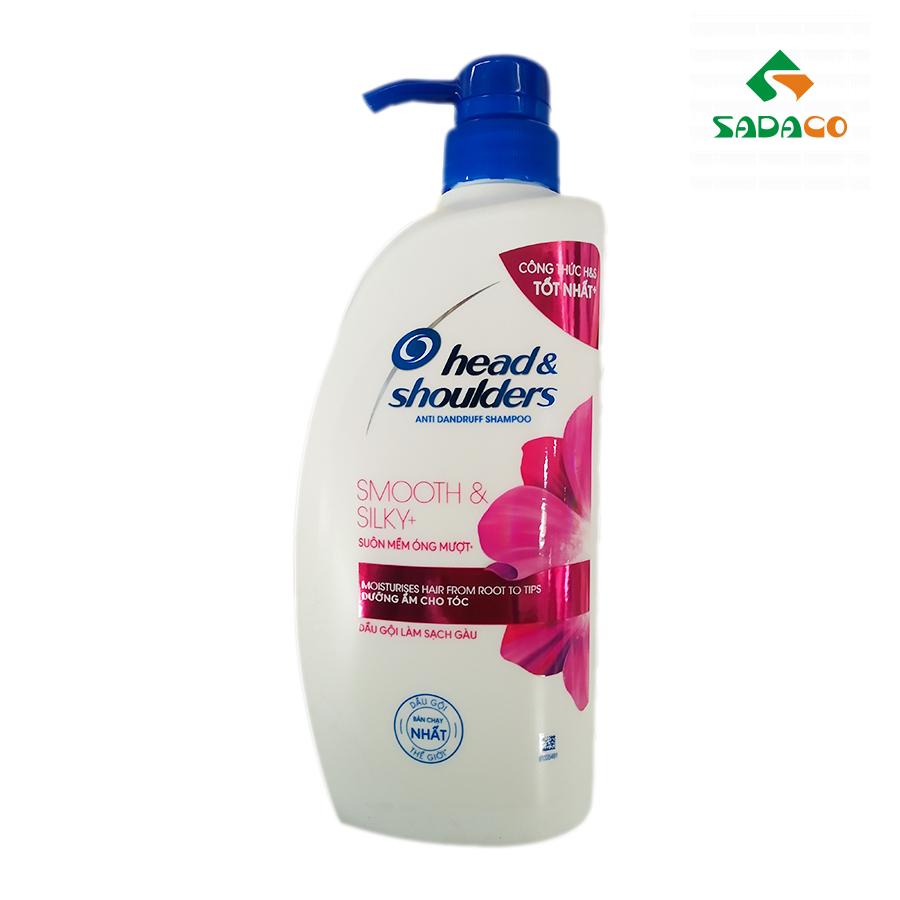 HSHSSMS0625B Head & Shoulders Smooth & Silky+ Hair Shampoo 625ml Bottle (1) - retouch