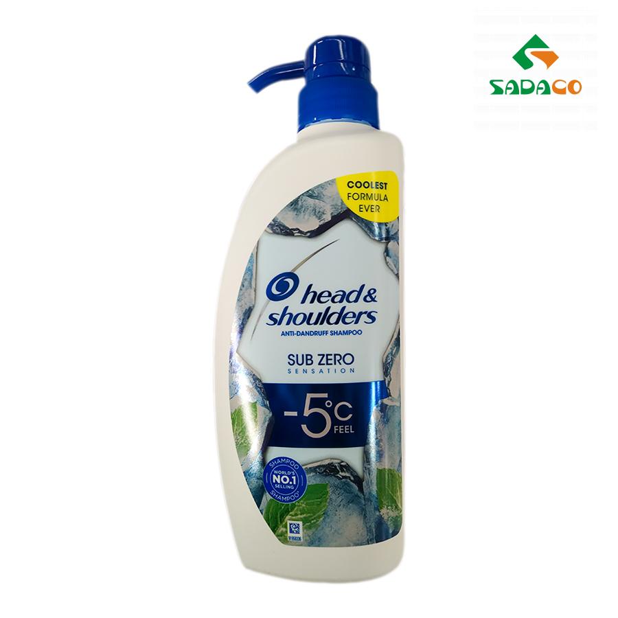HSHSSZS0550B Head & Shoulders Sub Zero Sensation Hair Shampoo 550ml Bottle (1) - retouch