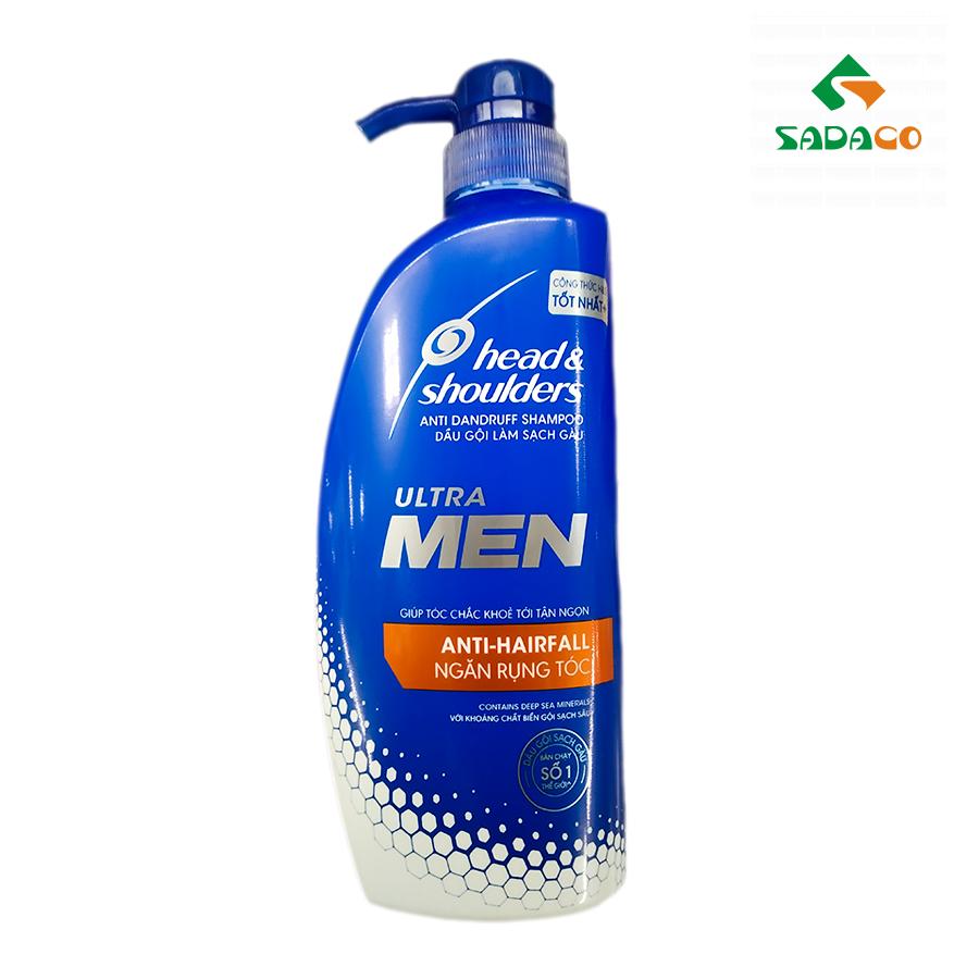 HSHSUAH0550B Head & Shoulders Ultra Men Anti-Hairfall Hair Shampoo 550ml Bottle (1) - retouch