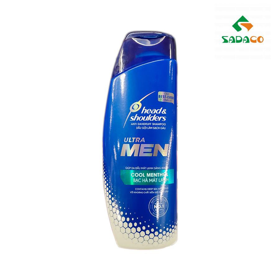 HSHSUCM0170B Head & Shoulders Ultra Men Cool Menthol Hair Shampoo 170ml Bottle (1) - retouch
