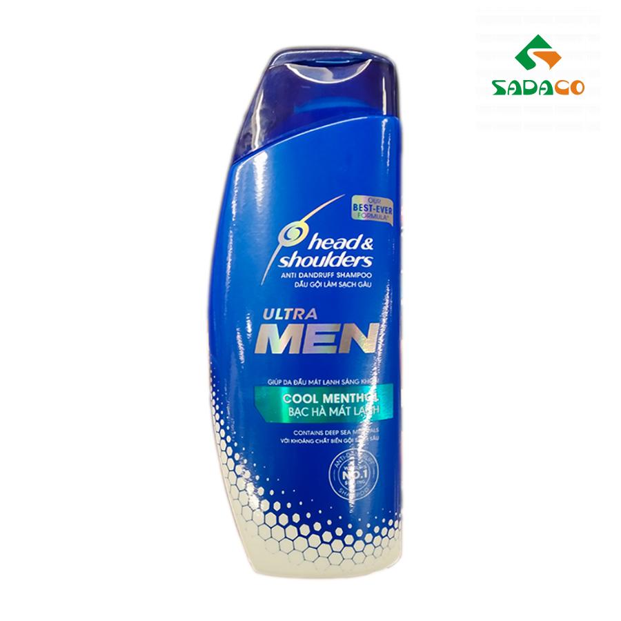 HSHSUCM0315B Head & Shoulders Ultra Men Cool Menthol Hair Shampoo 315ml Bottle (1) - retouch