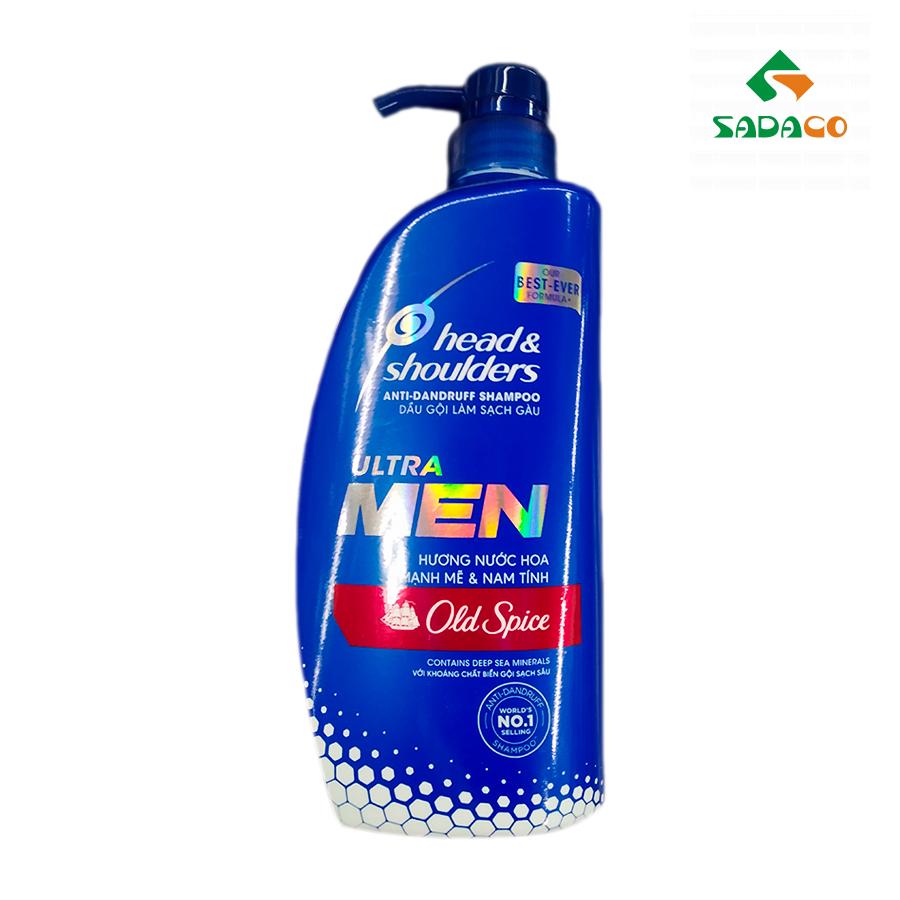 HSHSUOS0720B Head & Shoulders Ultra Men Old Spice Hair Shampoo 720ml Bottle (1) - retouch