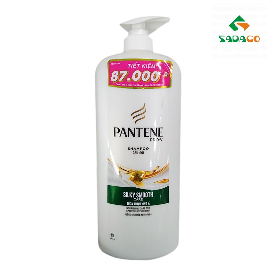 HSPASSC1200B Pantene Silky Smooth Care Hair Shampoo 1.2L Bottle (1) - retouch