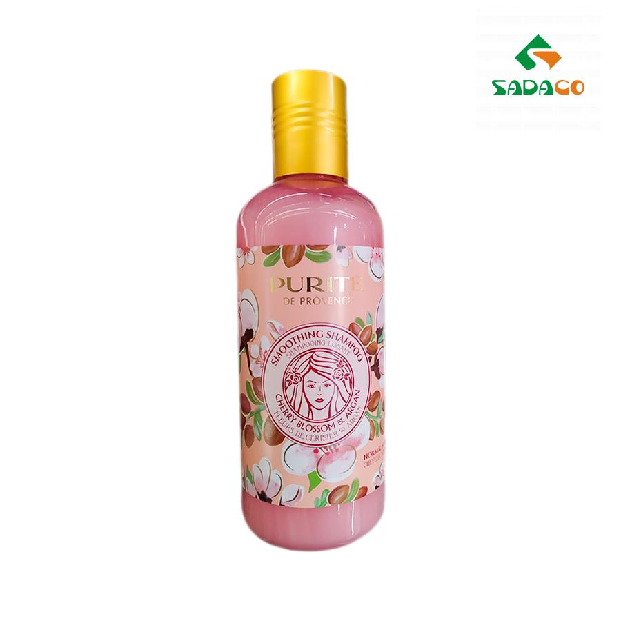 HSPUCBA0250B Purite Cherry Blossom & Argan Hair Shampoo 250ml Bottle (1) - retouch