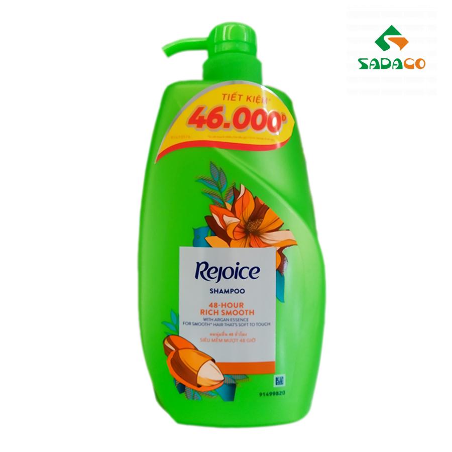 HSRJHRS0900B Rejoice 48-Hour Rich Smooth Hair Shampoo 900ml Bottle (1) - retouch