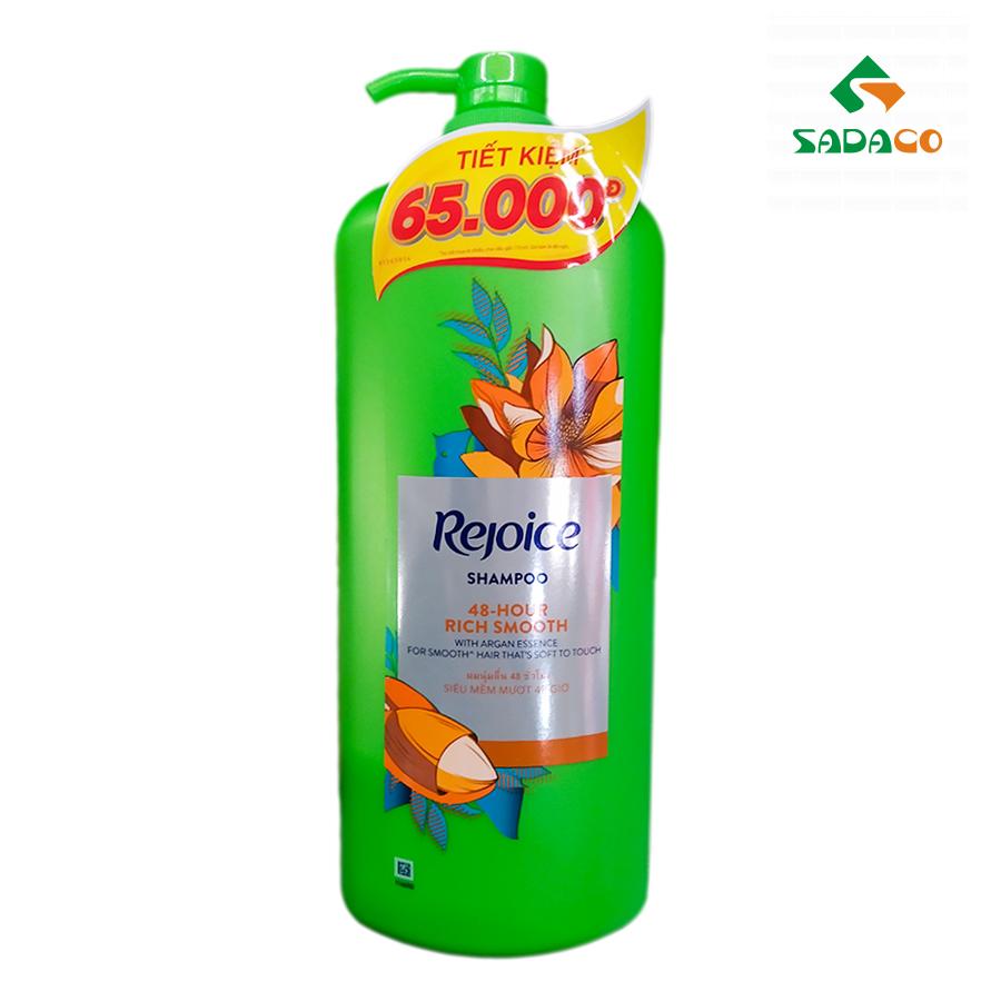 HSRJHRS1200B Rejoice 48-Hour Rich Smooth Hair Shampoo 1200ml Bottle (1) - retouch