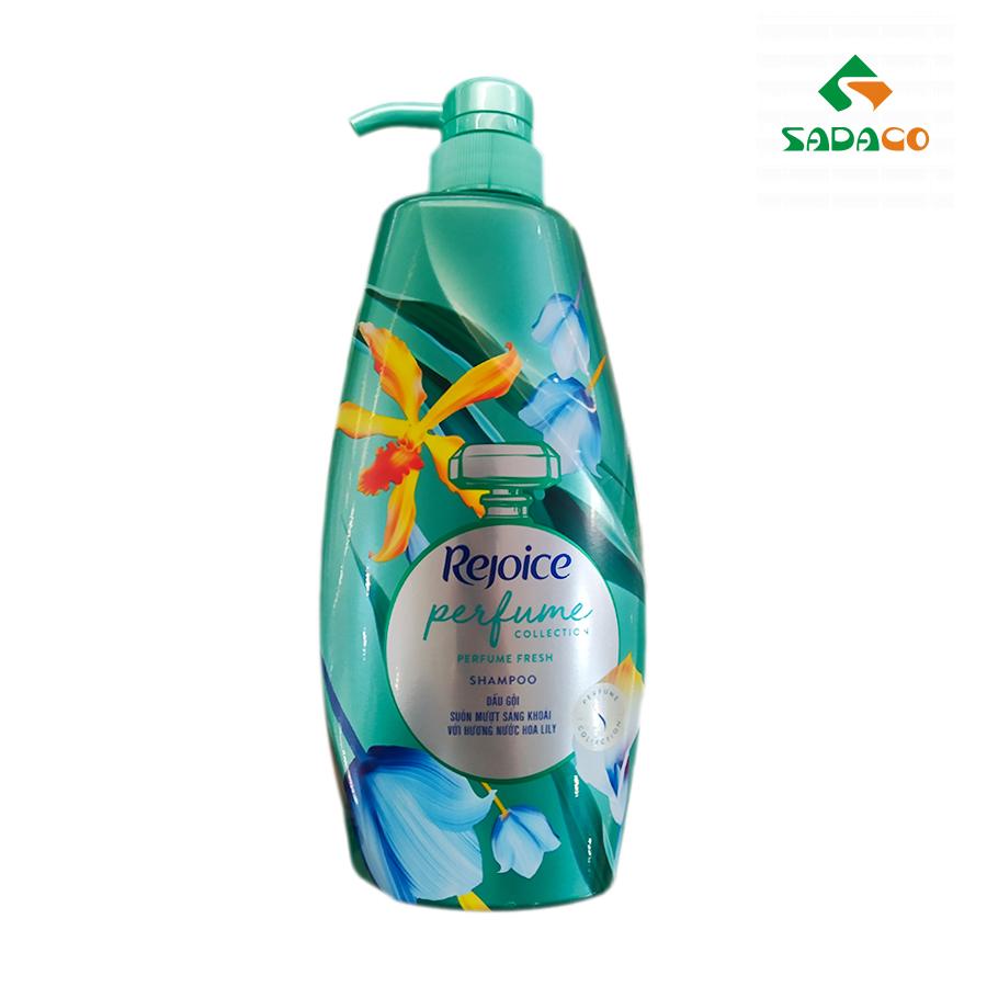 HSRJPFL0632B Rejoice Perfume Fresh Lily Scent Hair Shampoo 632.3ml Bottle (1) - retouch