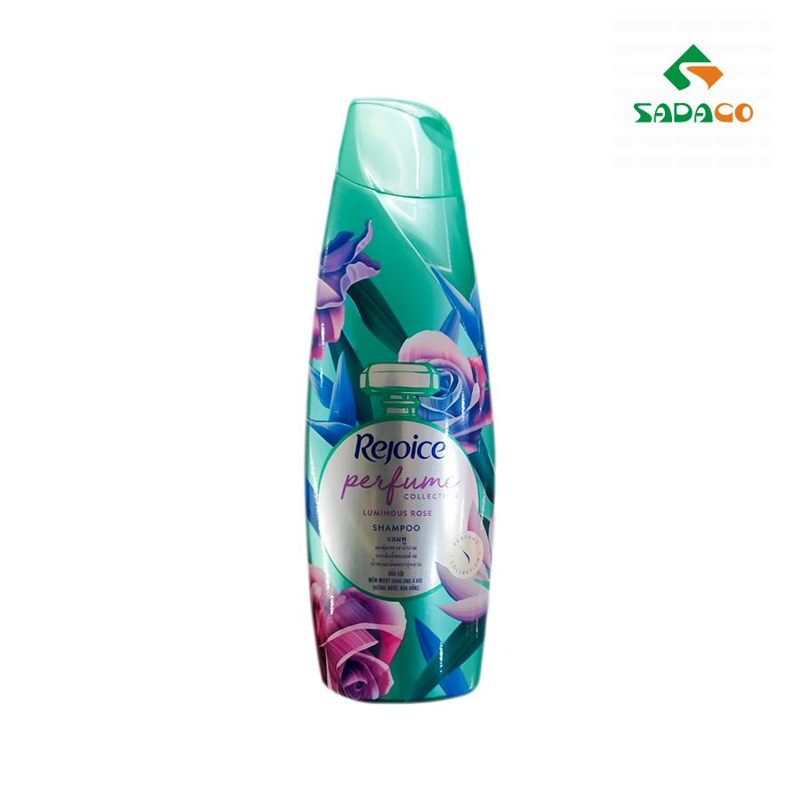 HSRJPLR0340B Rejoice Perfume Luminous Rose Scent Hair Shampoo 340ml Bottle (1) - retouch