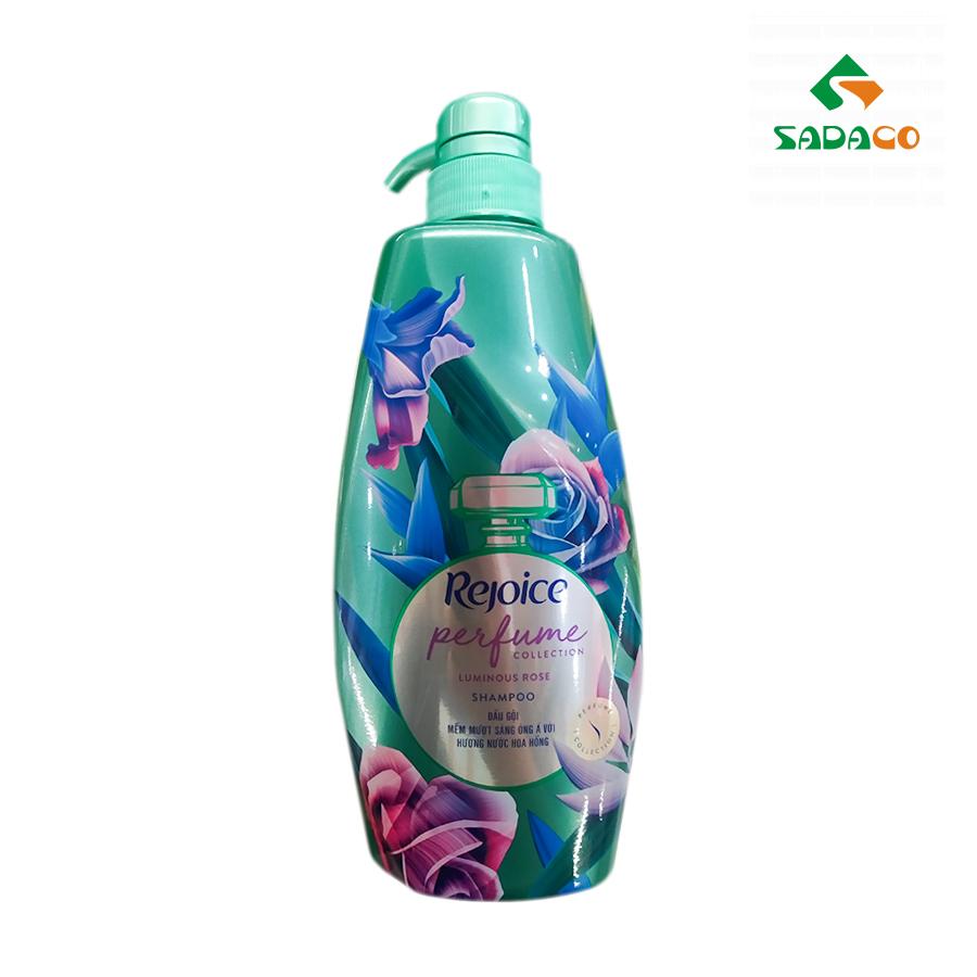 HSRJPLR0632B Rejoice Perfume Luminous Rose Scent Hair Shampoo 632.3ml Bottle (1) - retouch