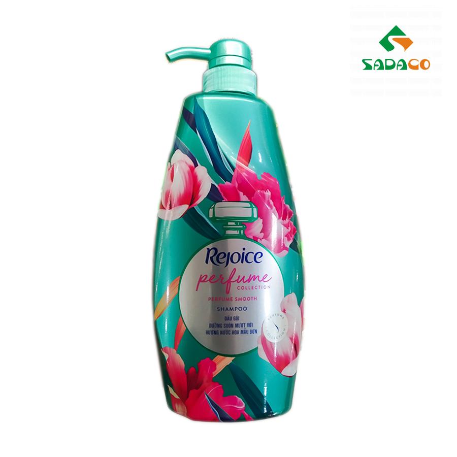 HSRJPSP0632B Rejoice Perfume Smooth Peony Scent Hair Shampoo 632.3ml Bottle (1) - retouch