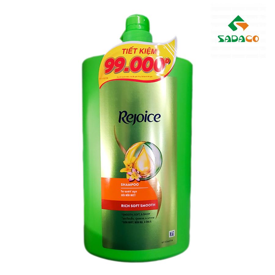 HSRJRSS1800B Rejoice Rich Soft Smooth Hair Shampoo 1.8L Bottle (1) - retouch