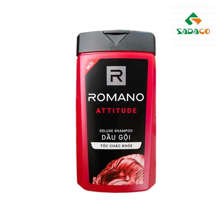 HSRODEA0180B Romano Deluxe Attitude Hair Shampoo 180g Bottle (1) - retouch